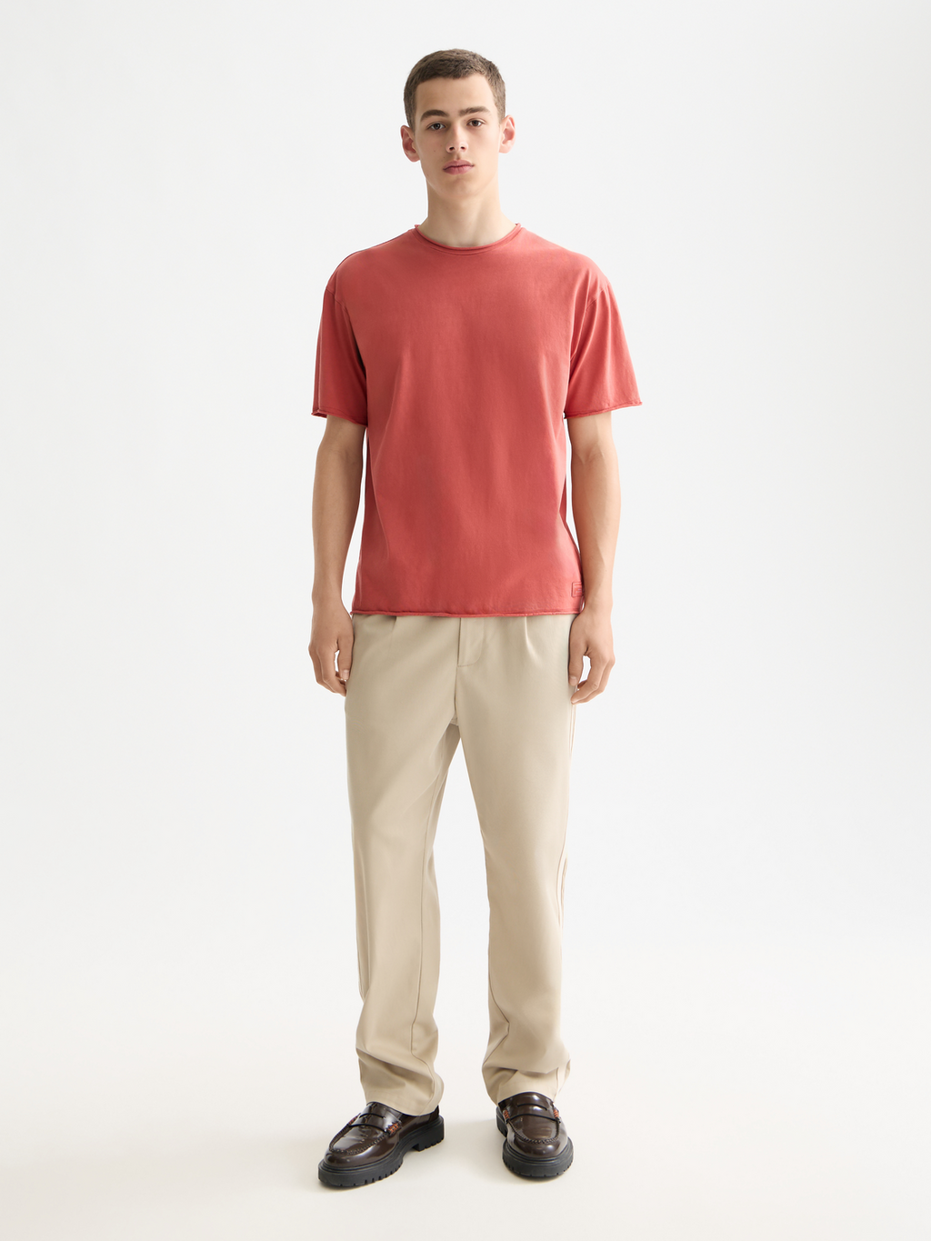 Raw edge t-shirt - Ketchup
