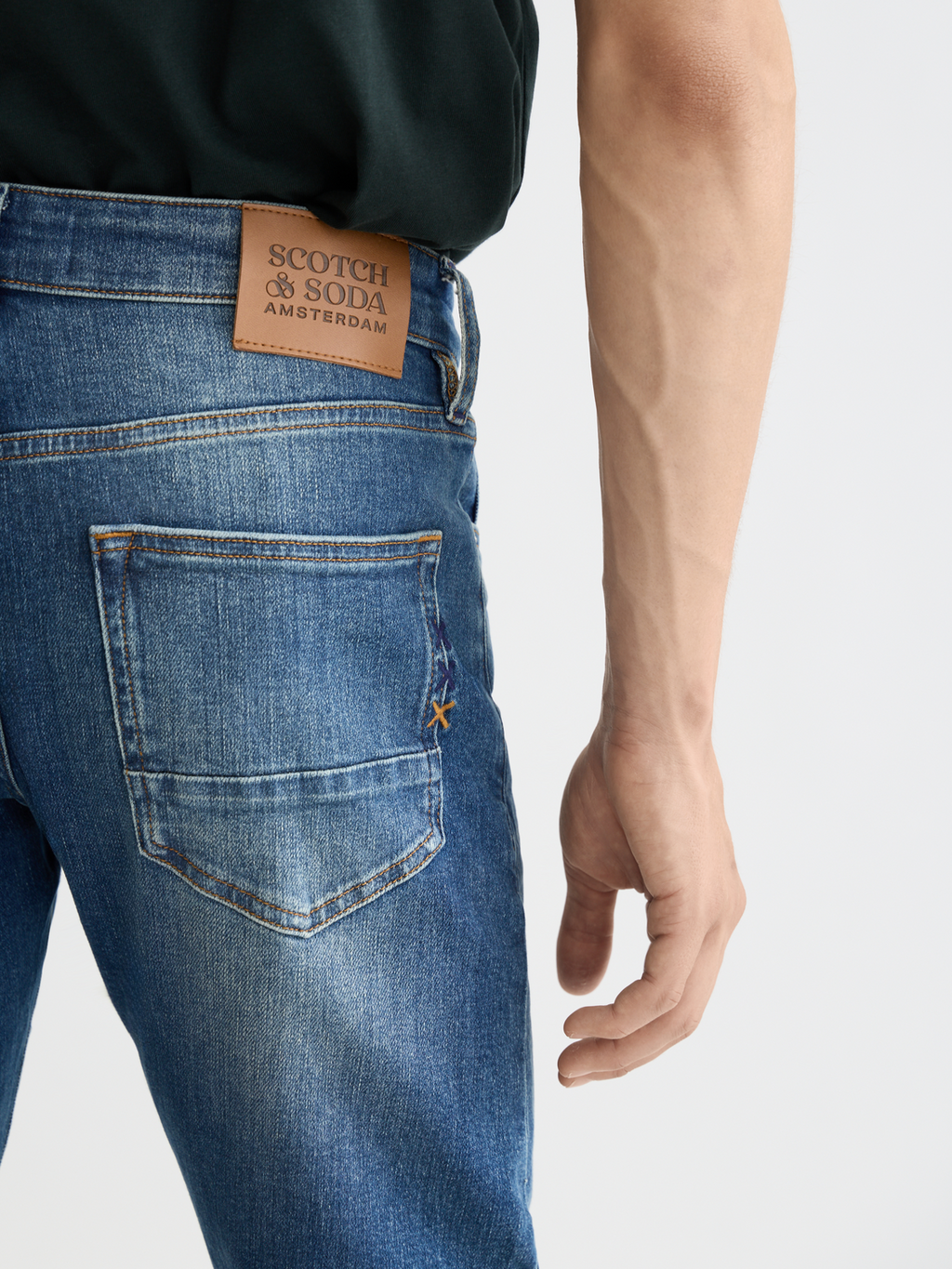 CORE - Ralston Slim Fit Jeans - Classic Blue