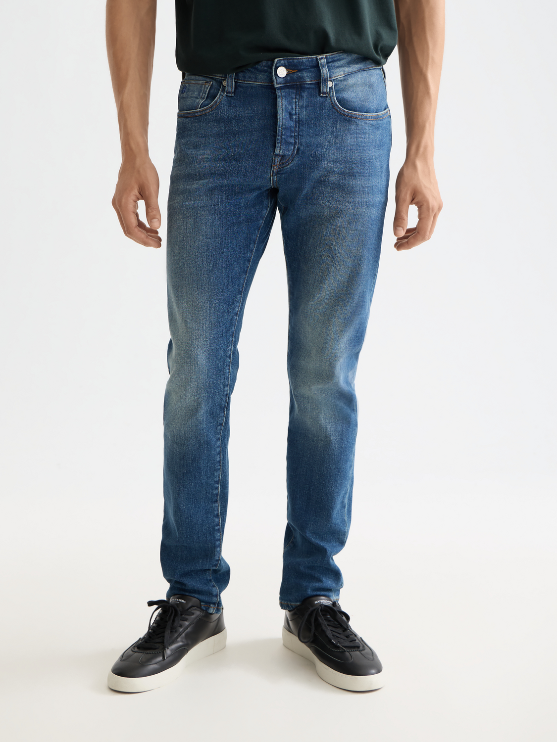 CORE - Ralston Slim Fit Jeans - Classic Blue