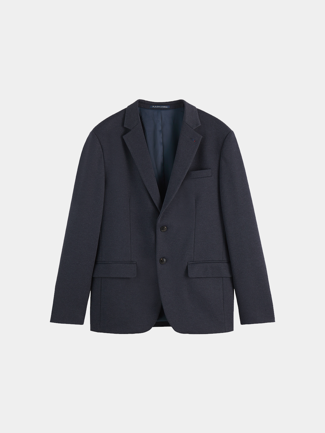 Single-breasted blazer - Carbon Micro Check