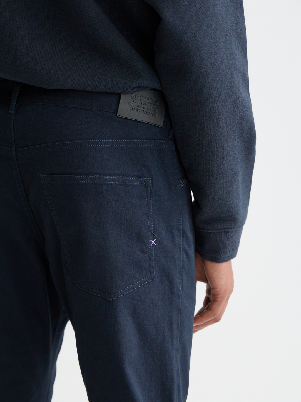 Ralston slim-fit pants - Carbon