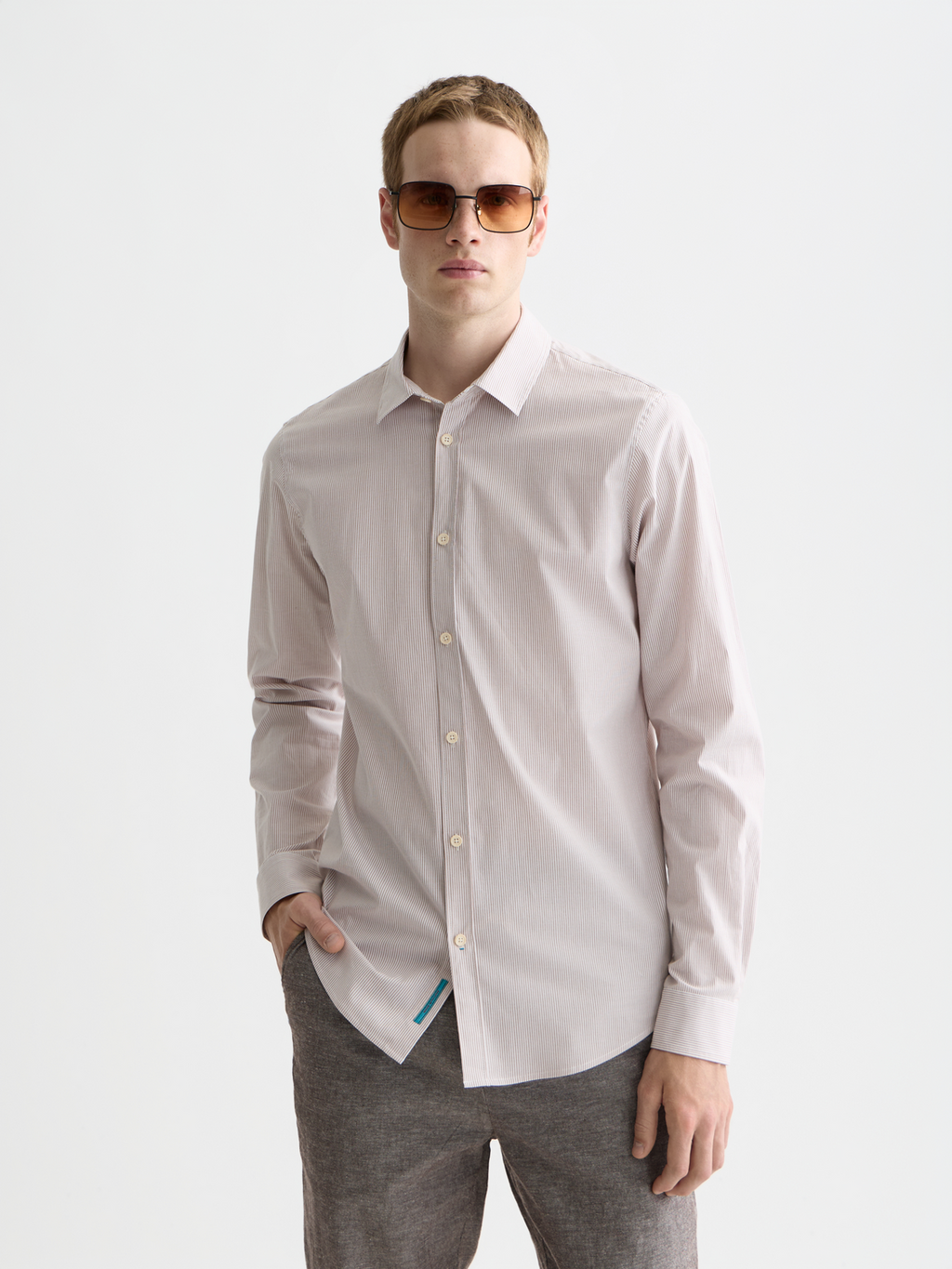 Scotch & Soda - Poplin striped shirt - Amphora Stripe