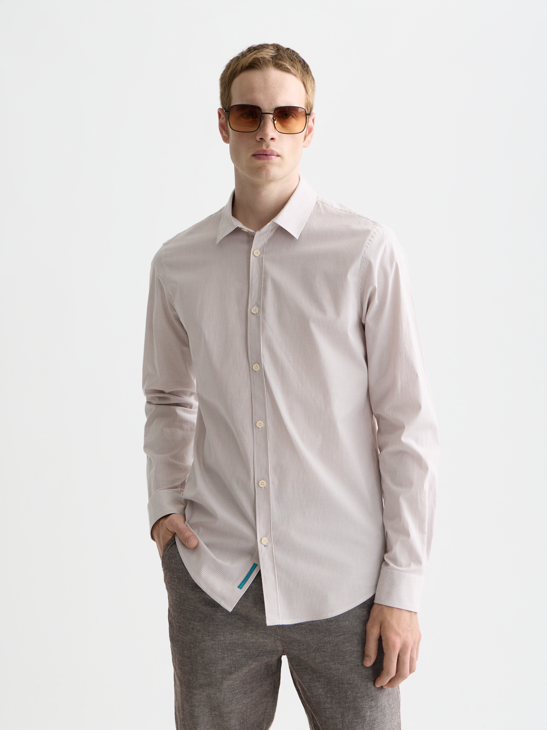Scotch & Soda - Poplin striped shirt - Amphora Stripe