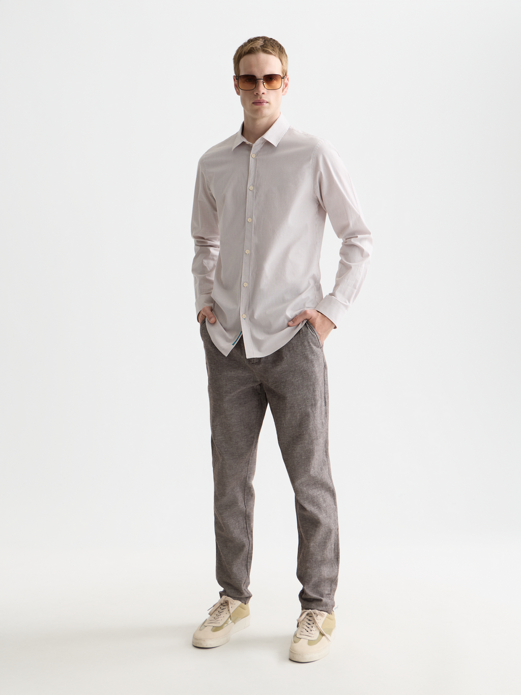 Scotch & Soda - Poplin striped shirt - Amphora Stripe