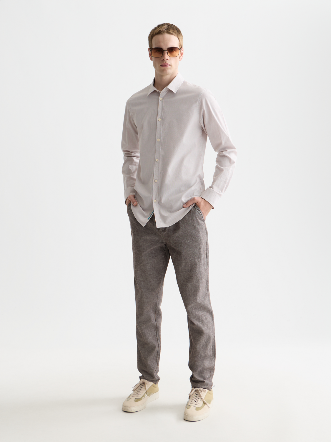 Scotch & Soda - Poplin striped shirt - Amphora Stripe