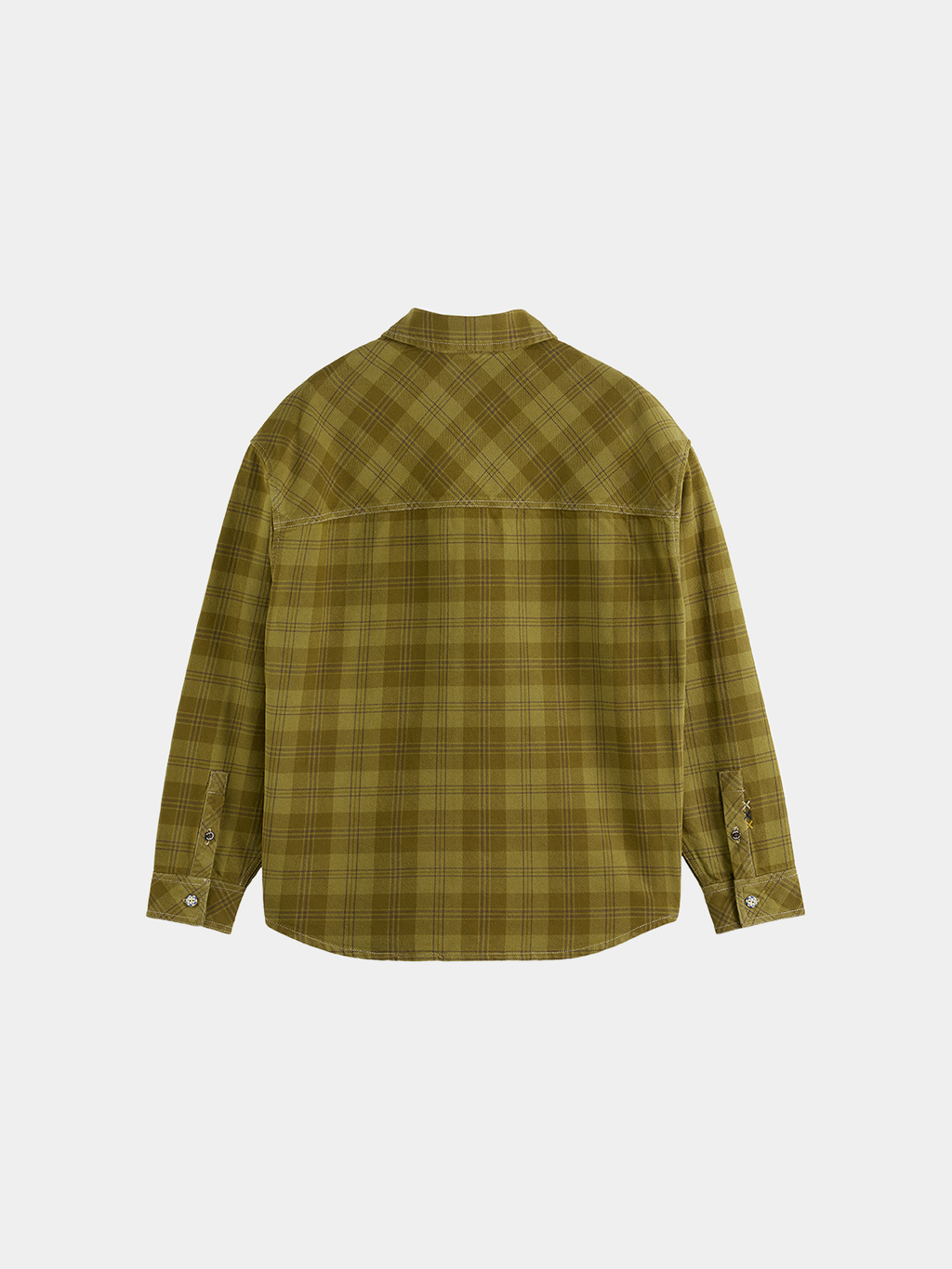 Scotch & Soda - Checked overshirt - Green Check