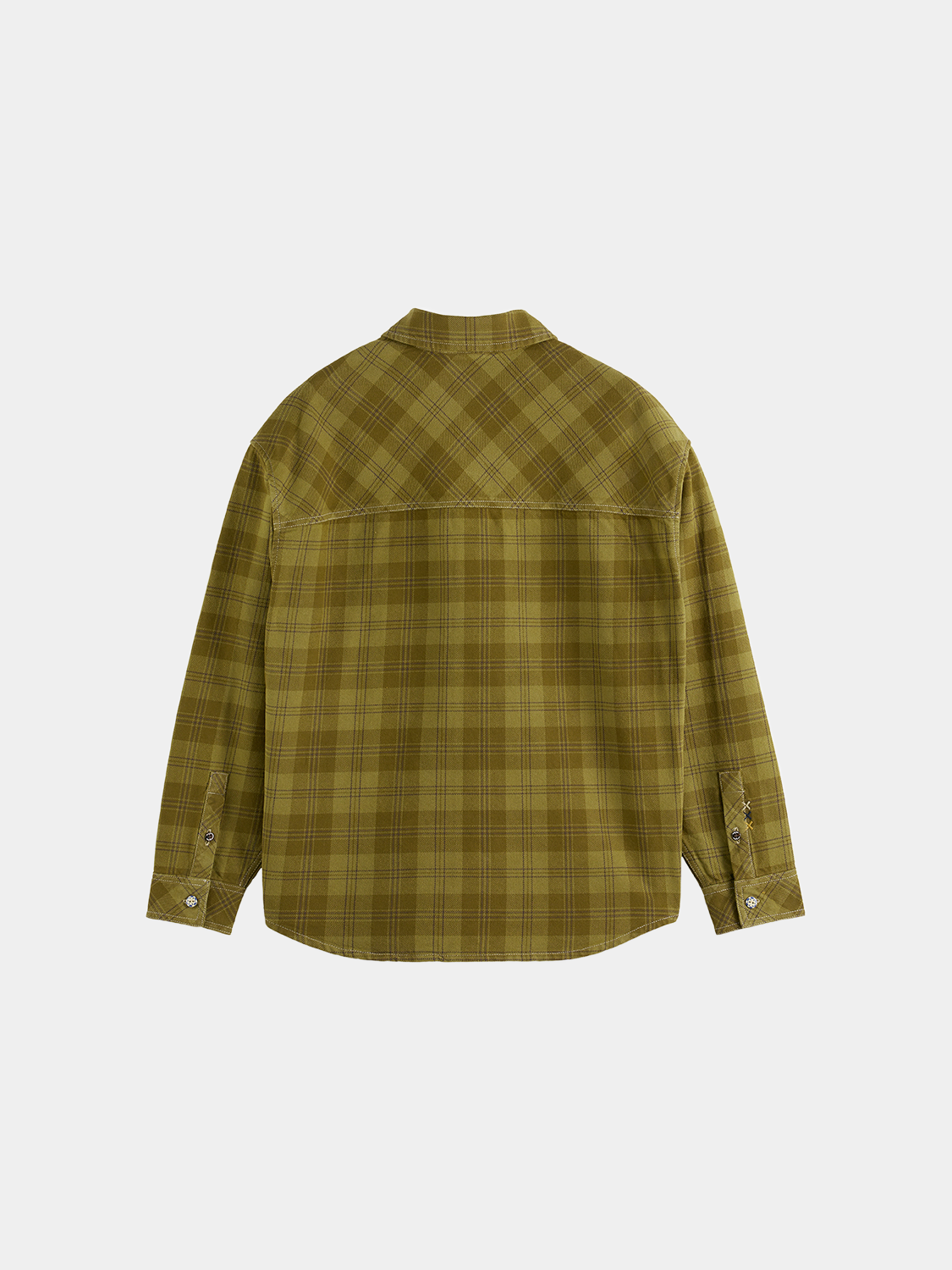 Scotch & Soda - Checked overshirt - Green Check