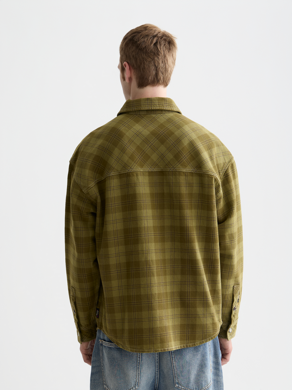 Scotch & Soda - Checked overshirt - Green Check
