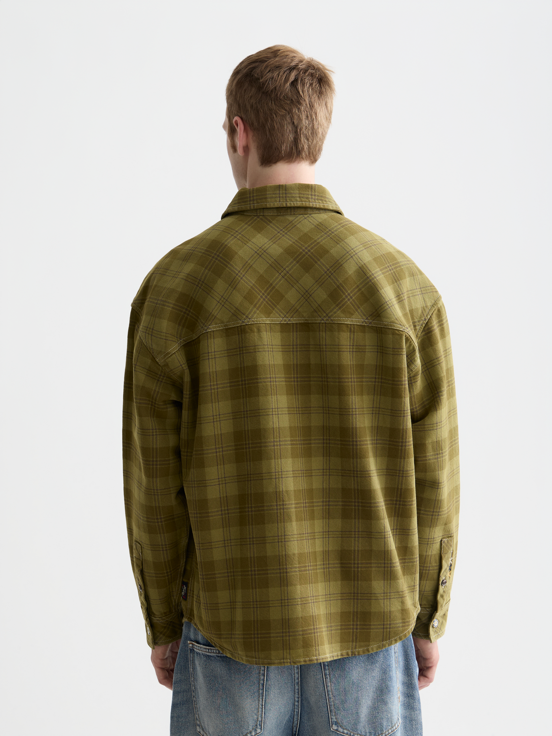 Scotch & Soda - Checked overshirt - Green Check