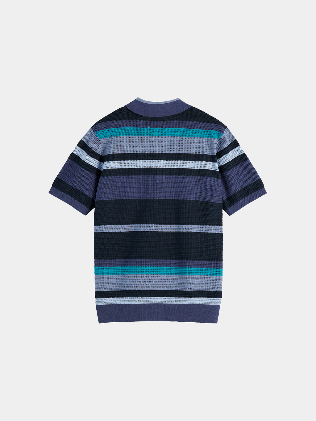 Scotch & Soda - Knitted polo - Oceana Stripes