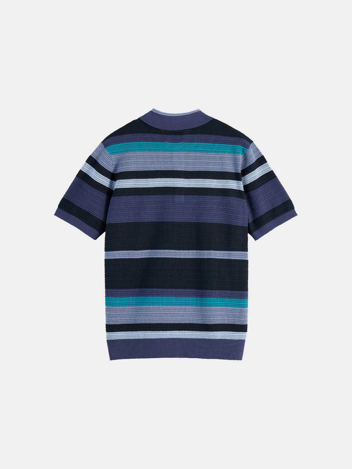 Scotch & Soda - Knitted polo - Oceana Stripes