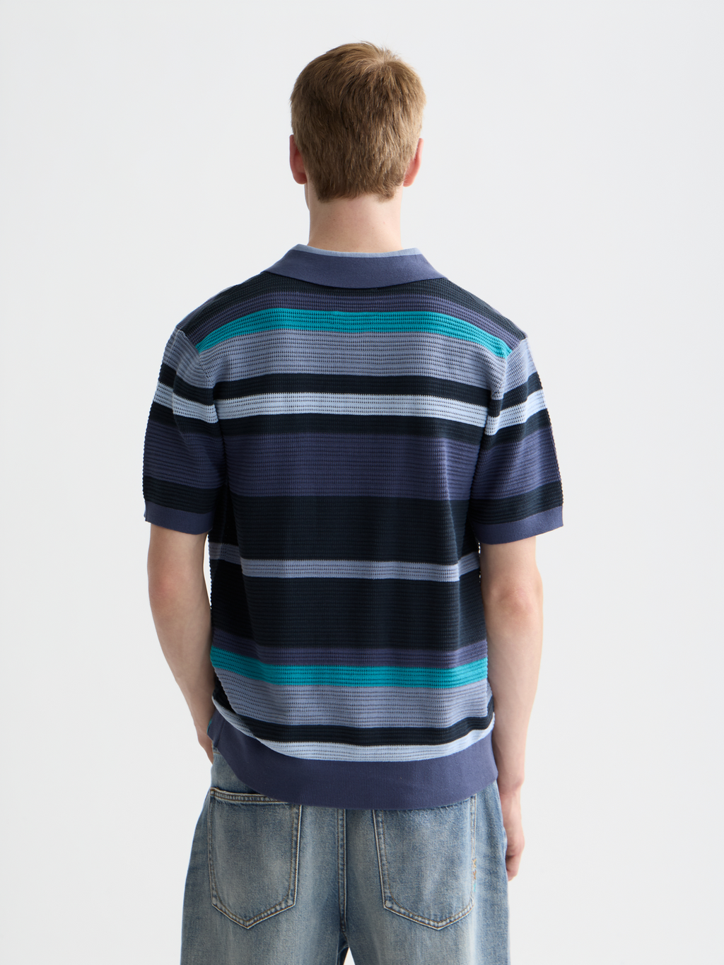 Scotch & Soda - Knitted polo - Oceana Stripes