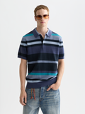 Scotch & Soda - Knitted polo - Oceana Stripes
