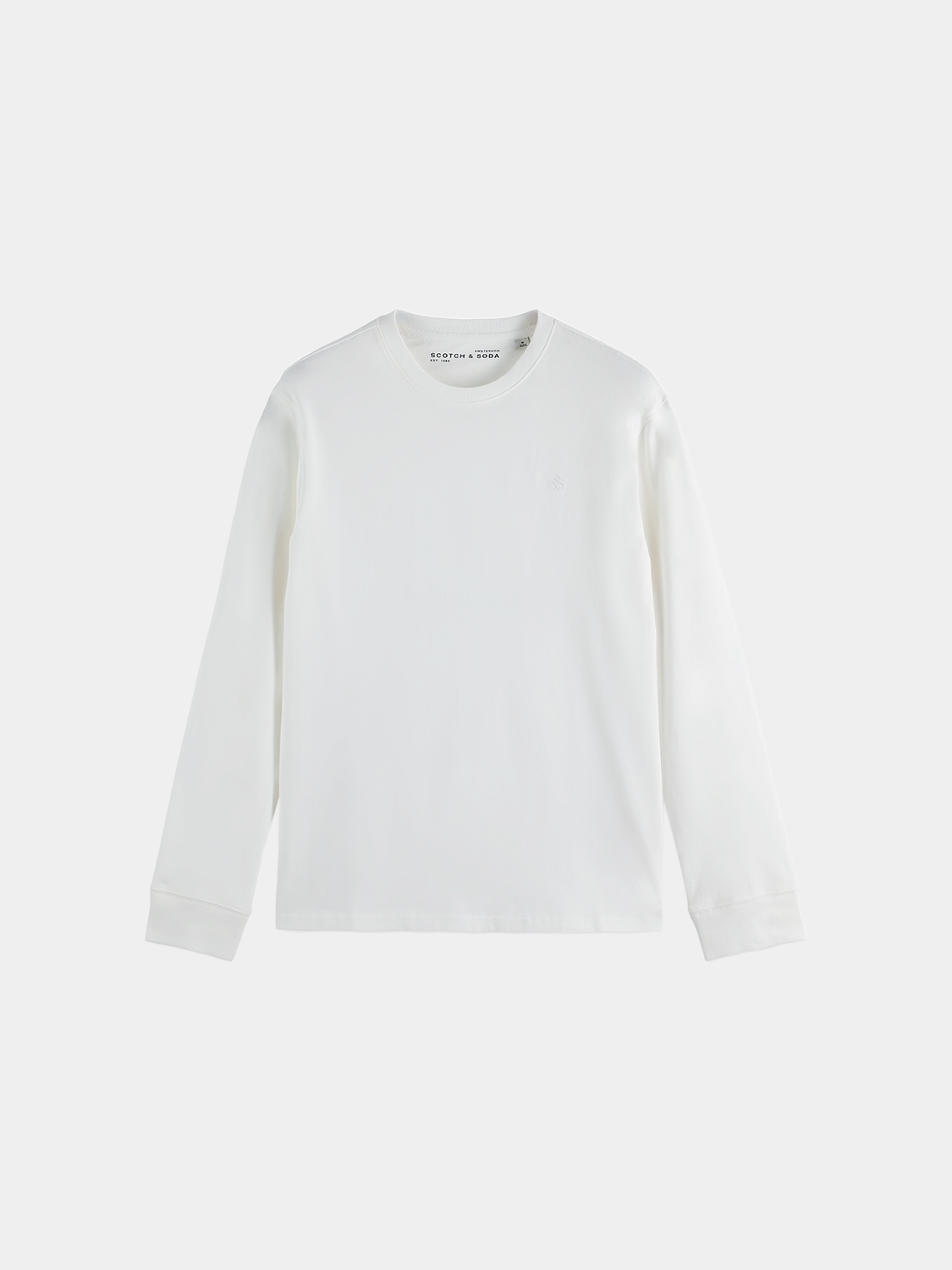 Logo long-sleeved t-shirt - Bright White
