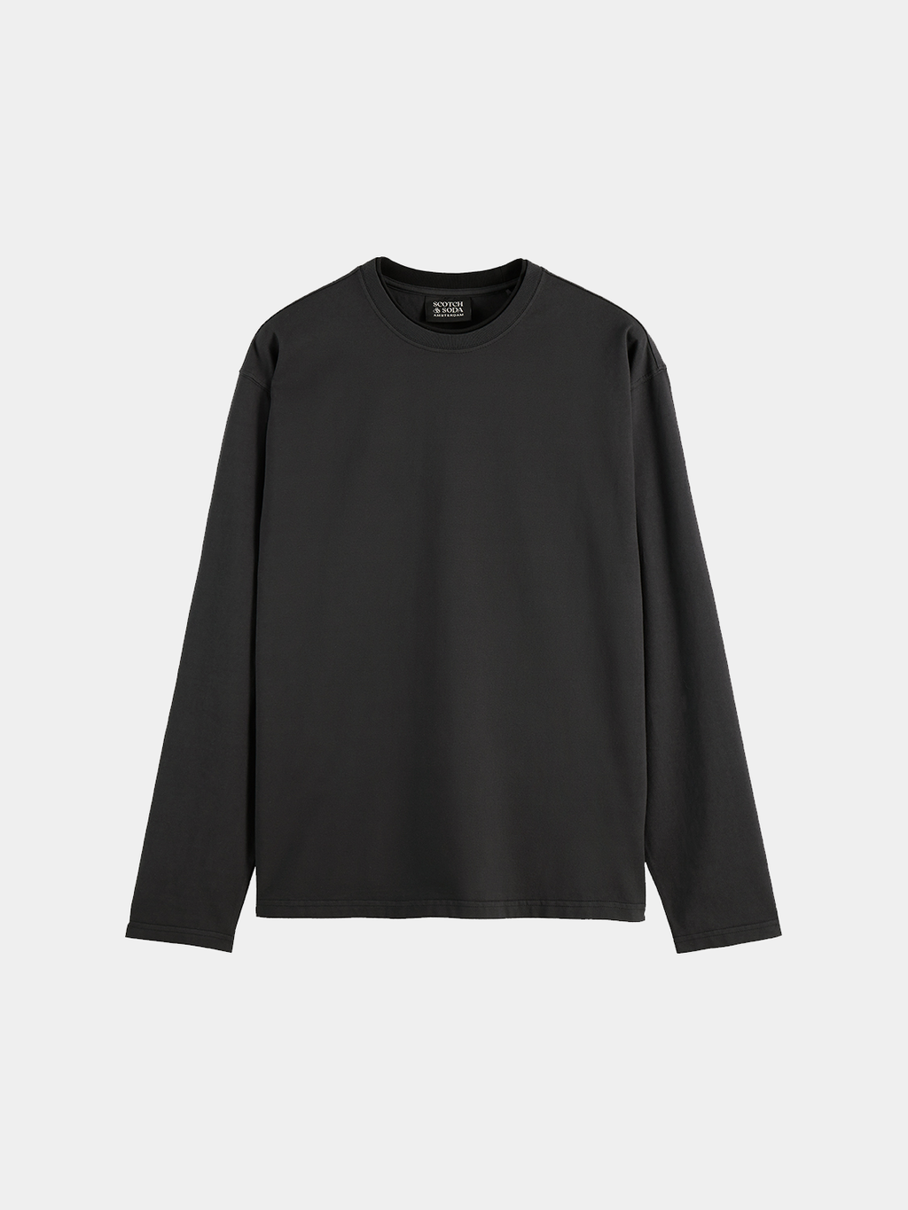 Scotch & Soda - Garment-dyed t-shirt - Meteorite
