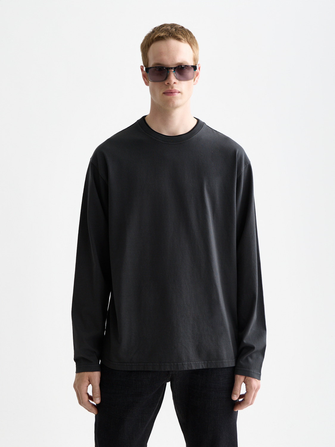 Scotch & Soda - Garment-dyed t-shirt - Meteorite