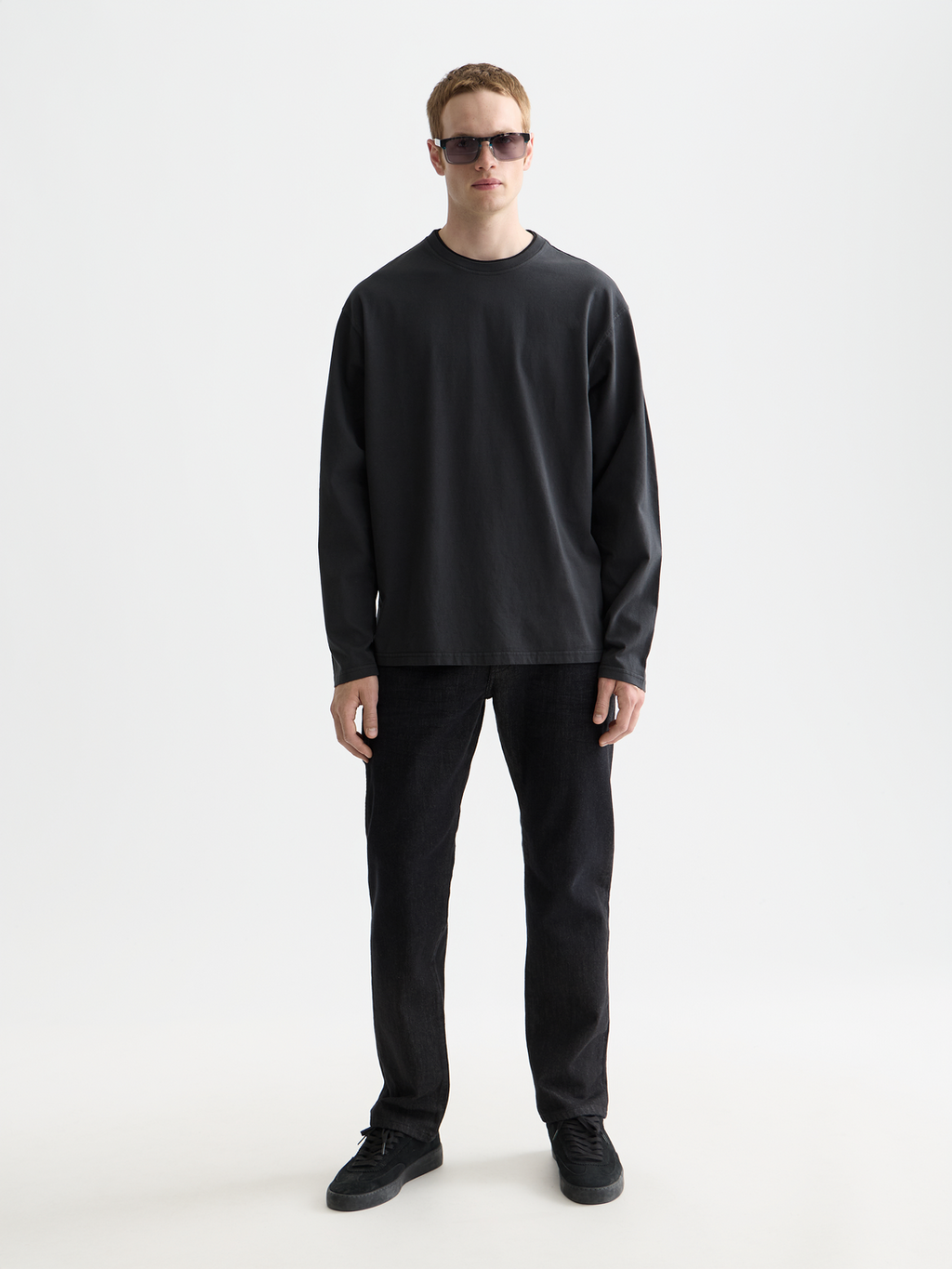 Scotch & Soda - Garment-dyed t-shirt - Meteorite