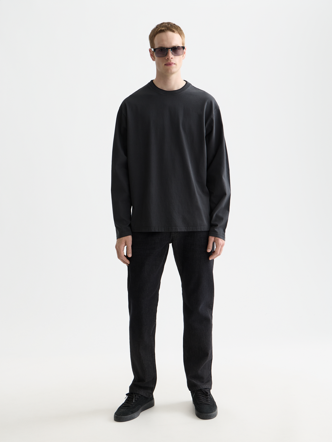 Scotch & Soda - Garment-dyed t-shirt - Meteorite