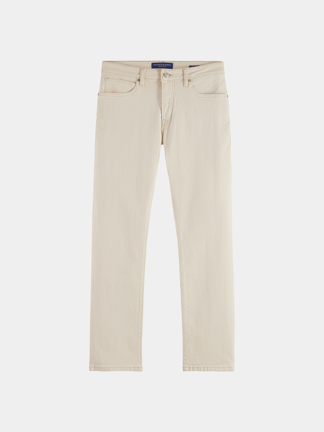 Zee straight-fit jeans - Desert White