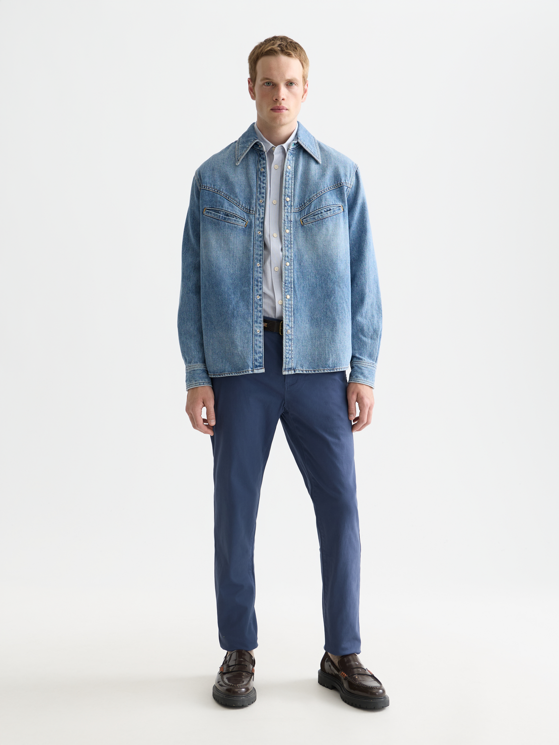 Stuart slim-fit chinos - Oceana