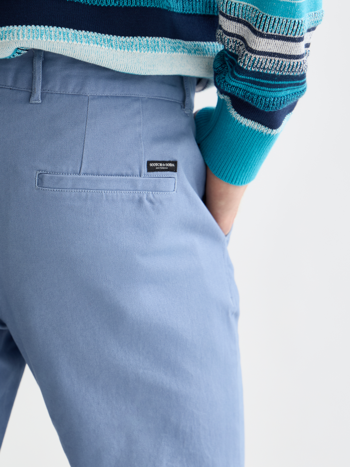 Mott super slim-fit chinos - Infinity