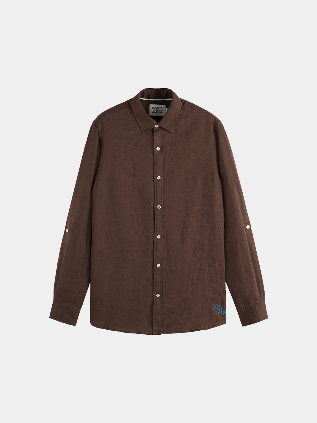 Scotch & Soda - Linen shirt - Hot Fudge