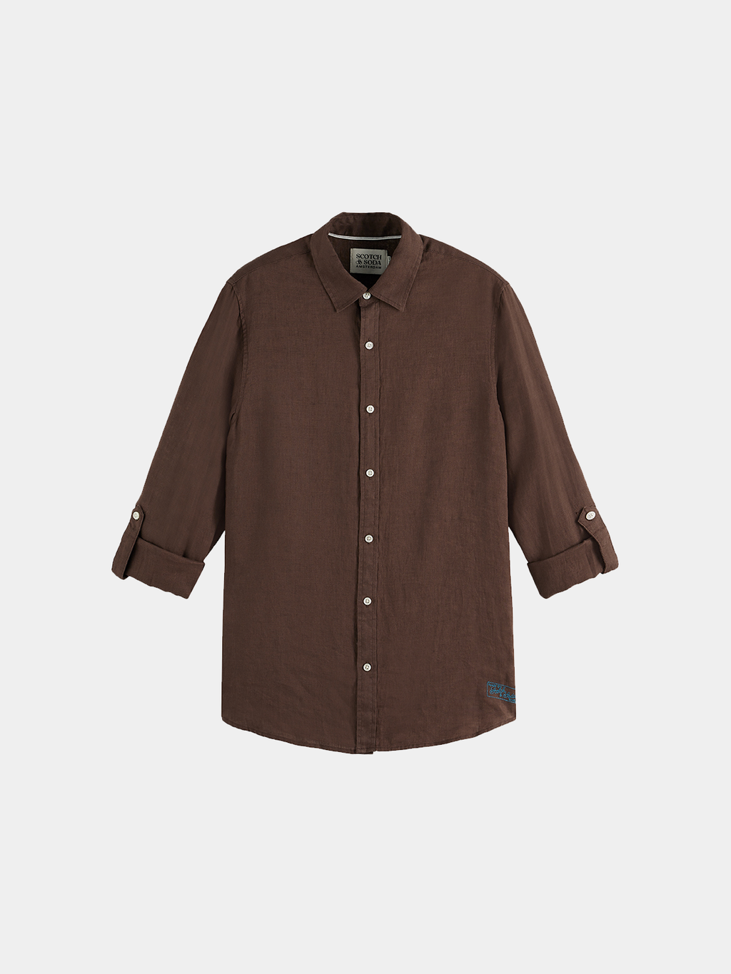 Scotch & Soda - Linen shirt - Hot Fudge