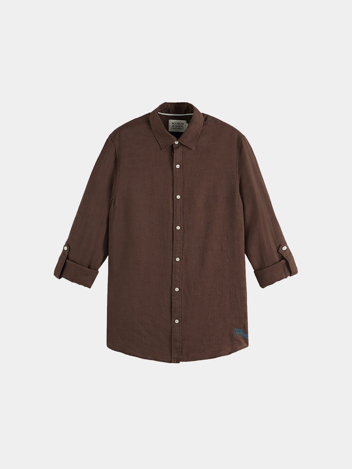 Scotch & Soda - Linen shirt - Hot Fudge