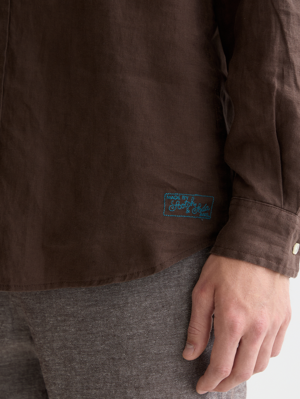 Scotch & Soda - Linen shirt - Hot Fudge