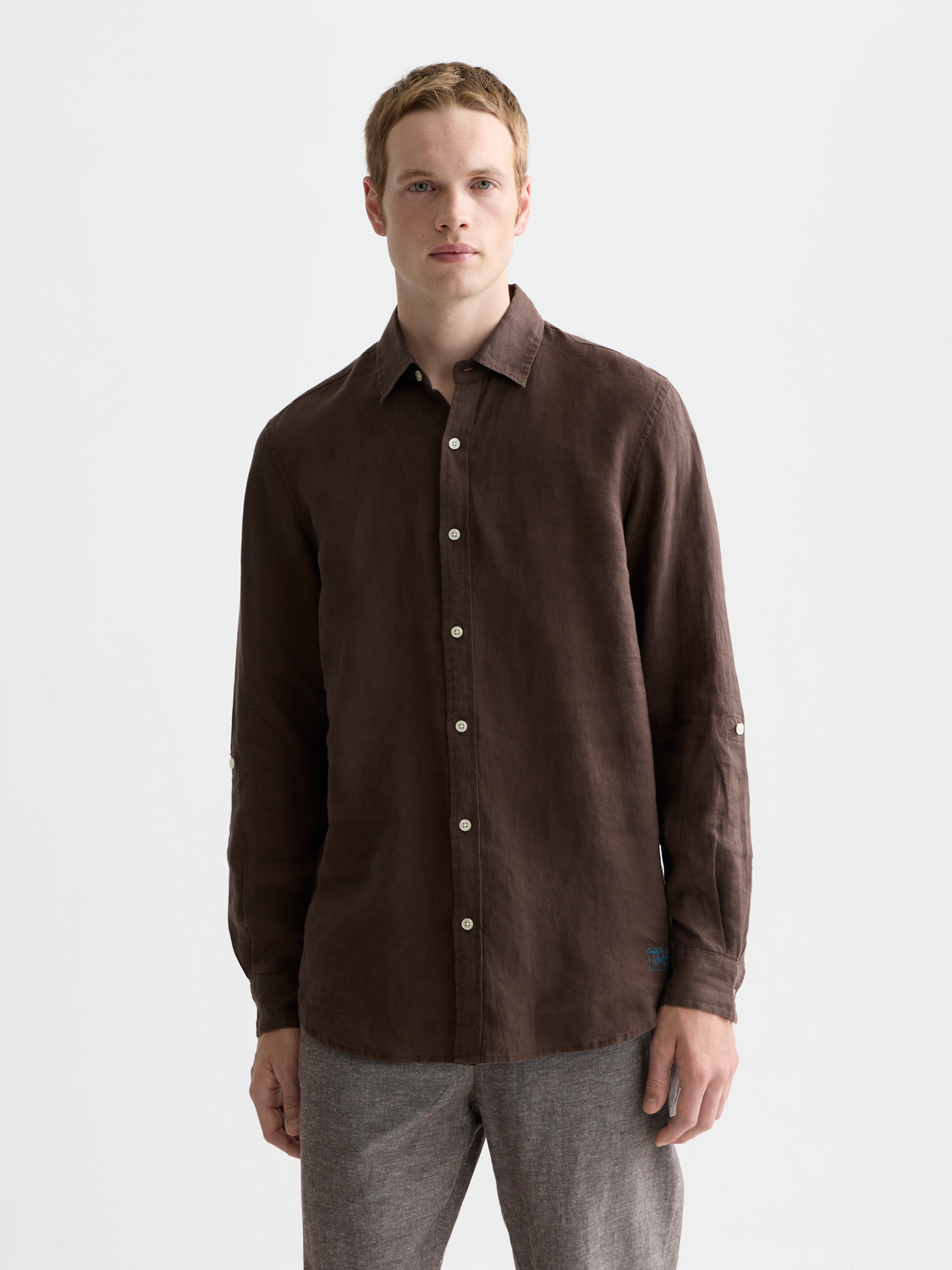 Scotch & Soda - Linen shirt - Hot Fudge