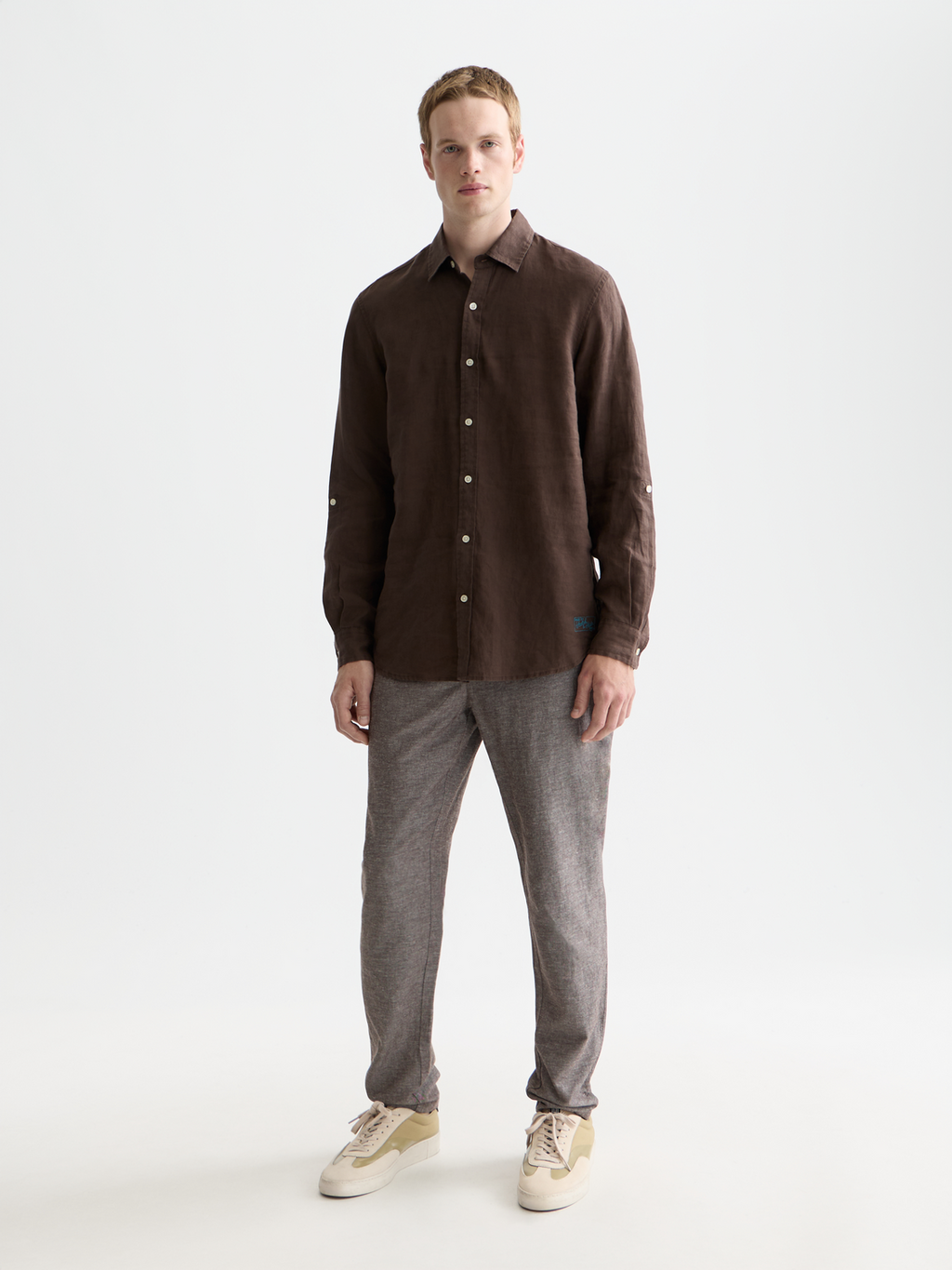 Scotch & Soda - Linen shirt - Hot Fudge