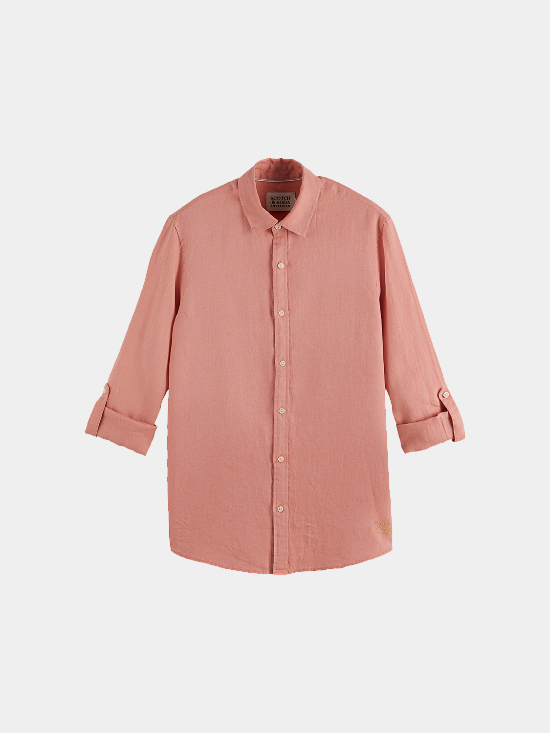 Scotch & Soda - Linen shirt - Canyon Clay