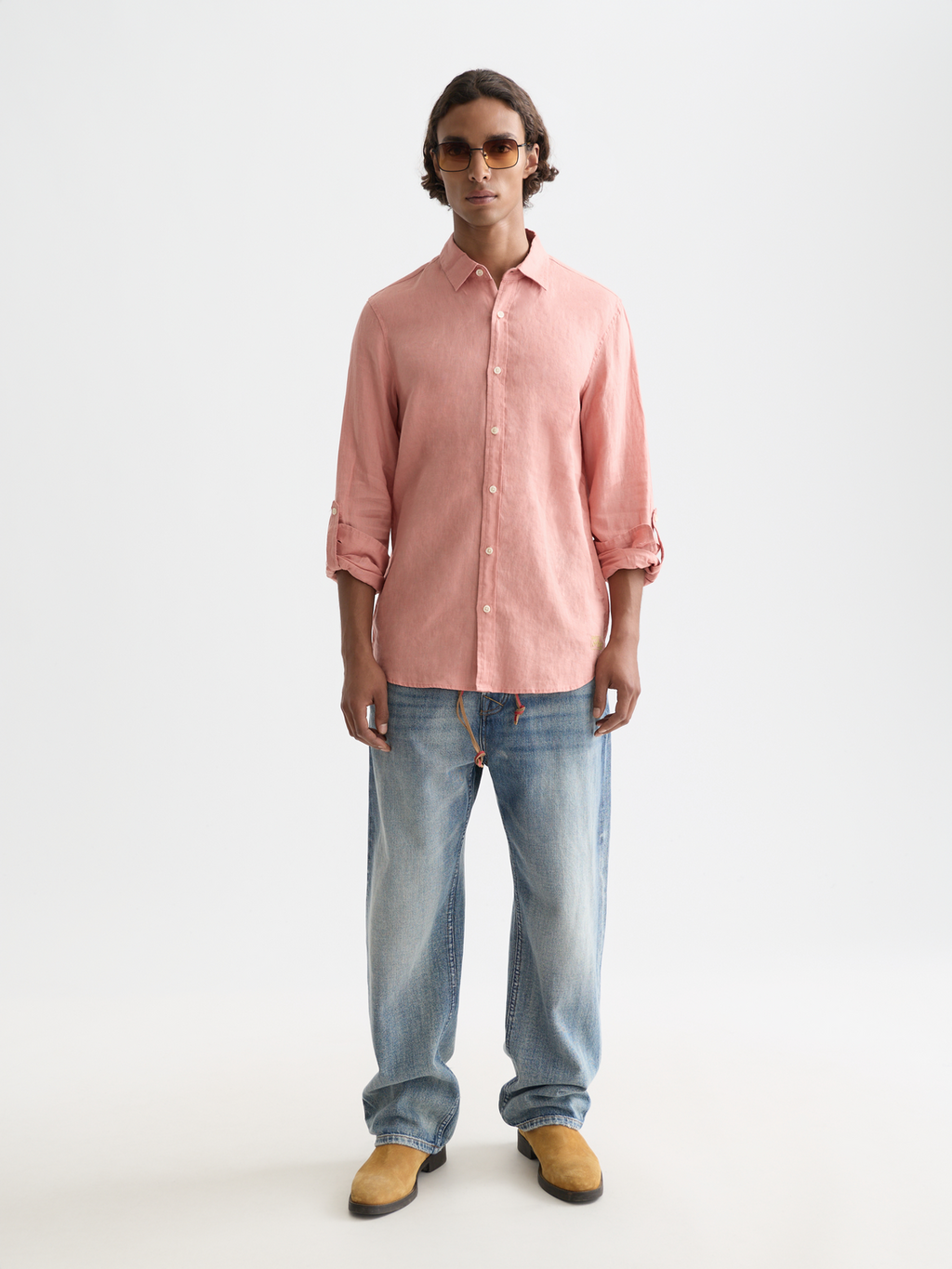 Scotch & Soda - Linen shirt - Canyon Clay