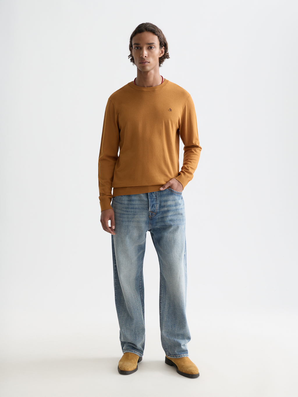 Scotch & Soda - Viscose pullover - Cathay Spice