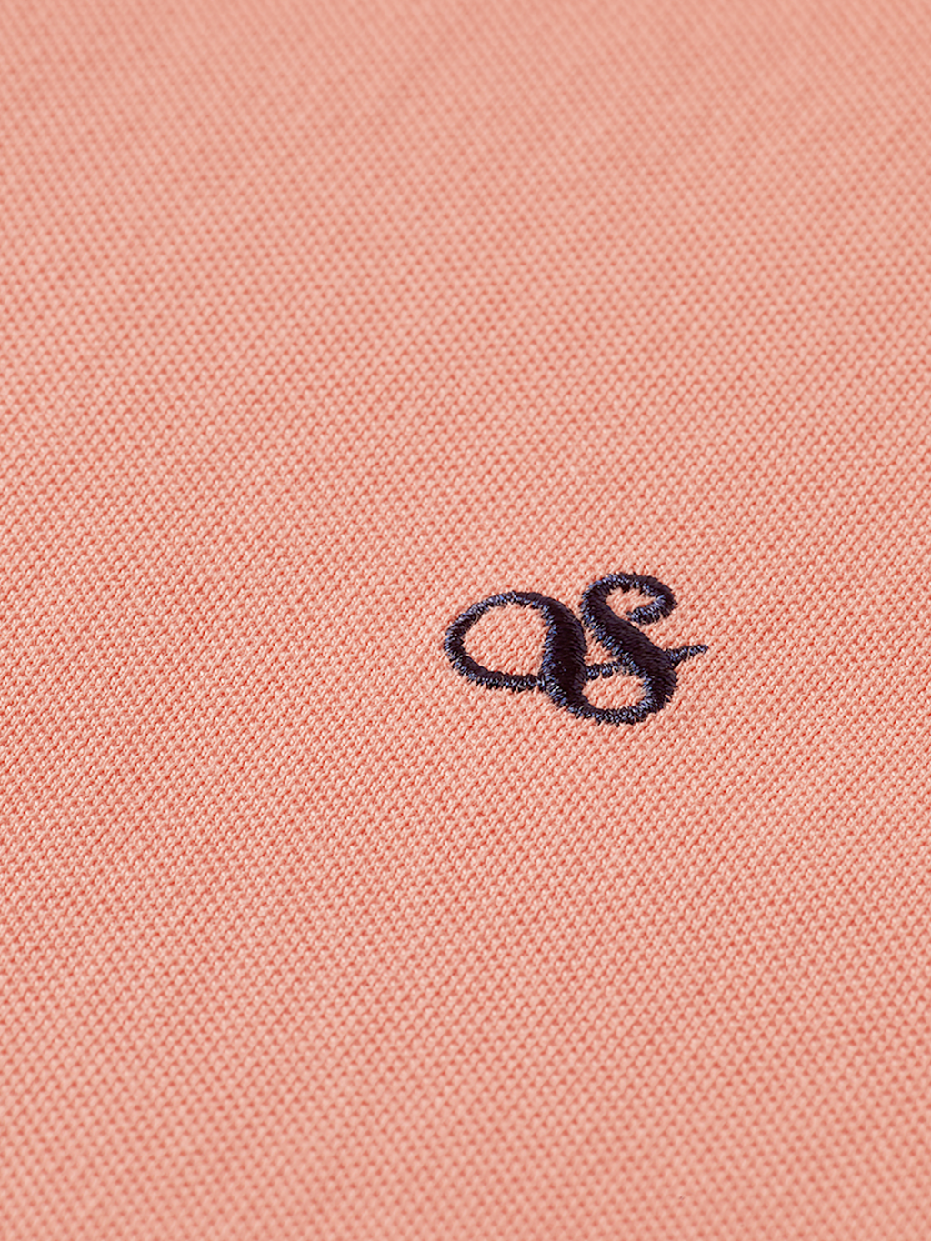 Scotch & Soda - Logo pique polo - Canyon Clay