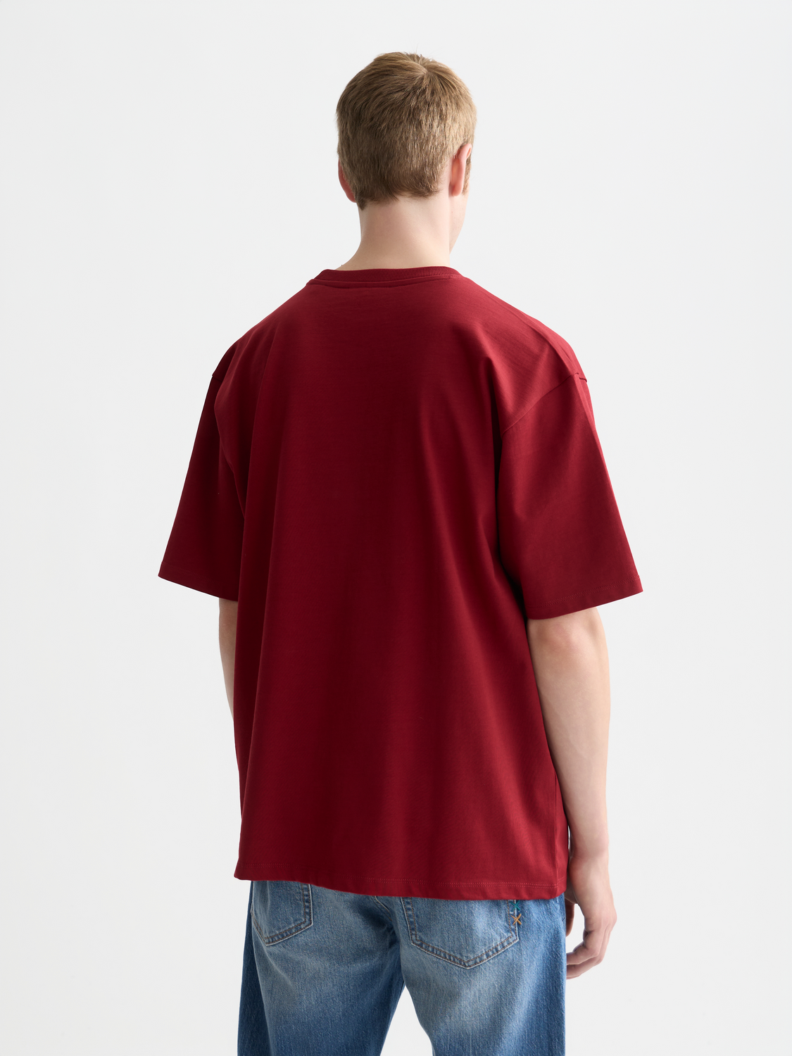 Chest pocket t-shirt - Biking Red
