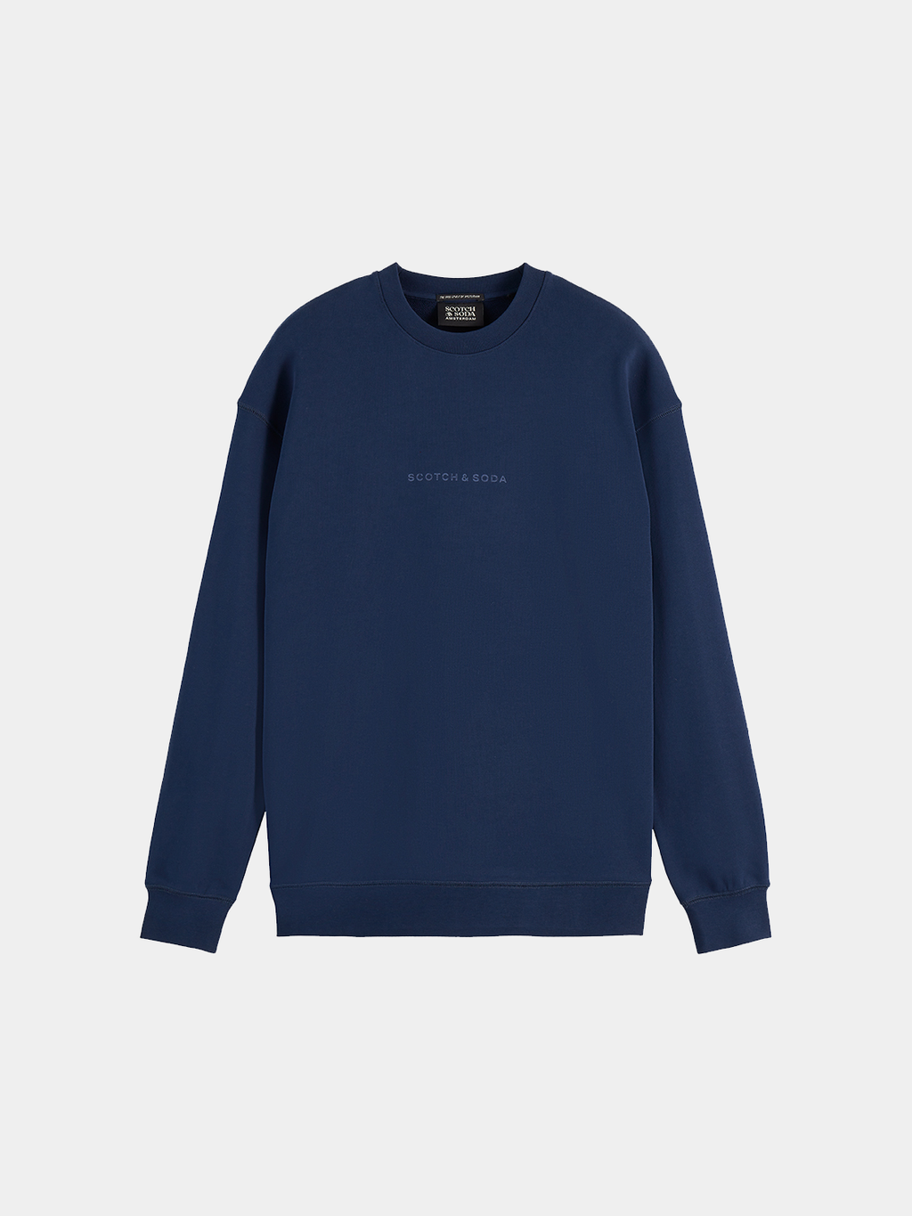 Scotch & Soda - Logo sweatshirt - Pageant Blue