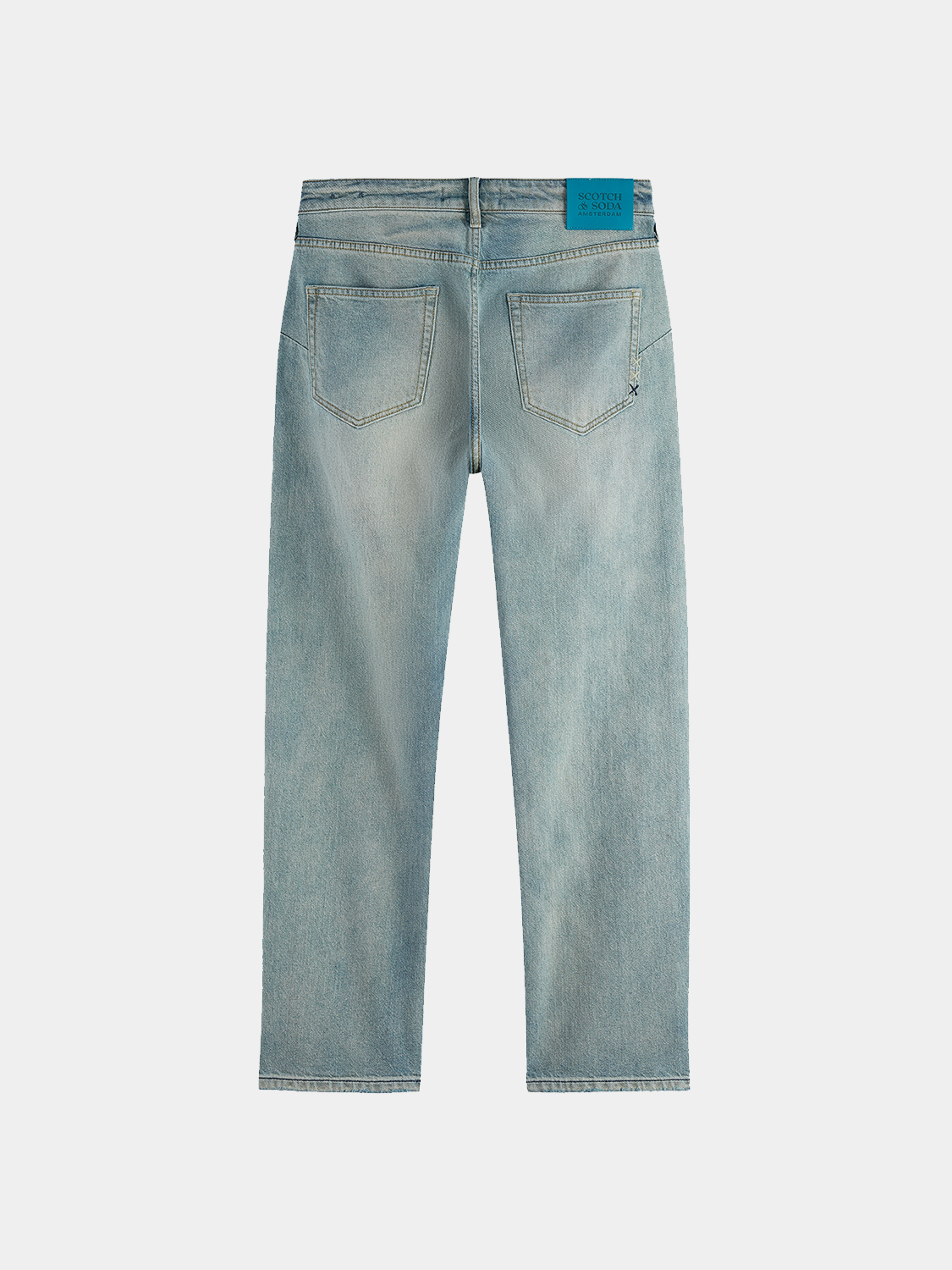Scotch & Soda - Zee straight-fit jeans - Blue Grass Light