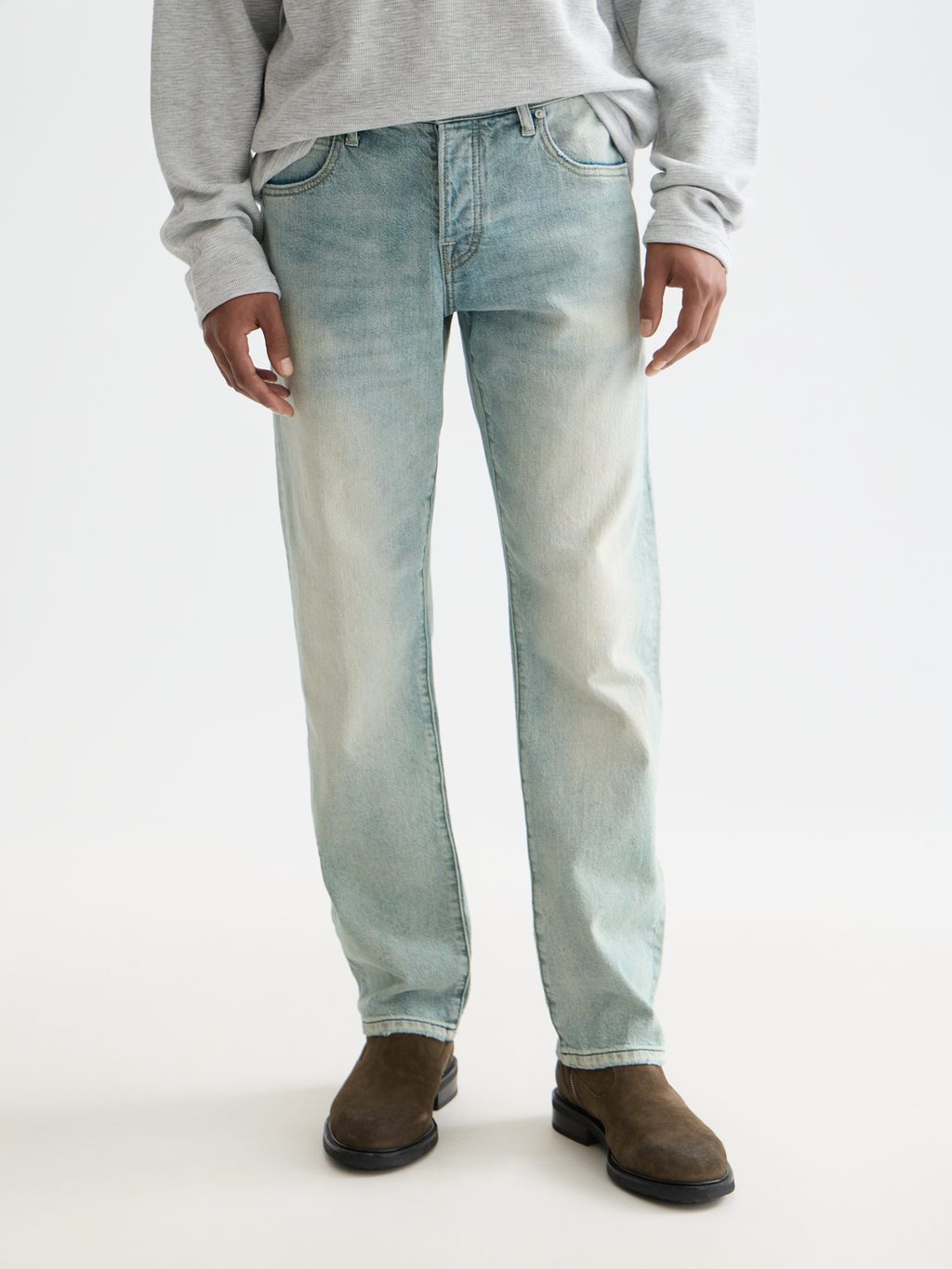 Scotch & Soda - Zee straight-fit jeans - Blue Grass Light