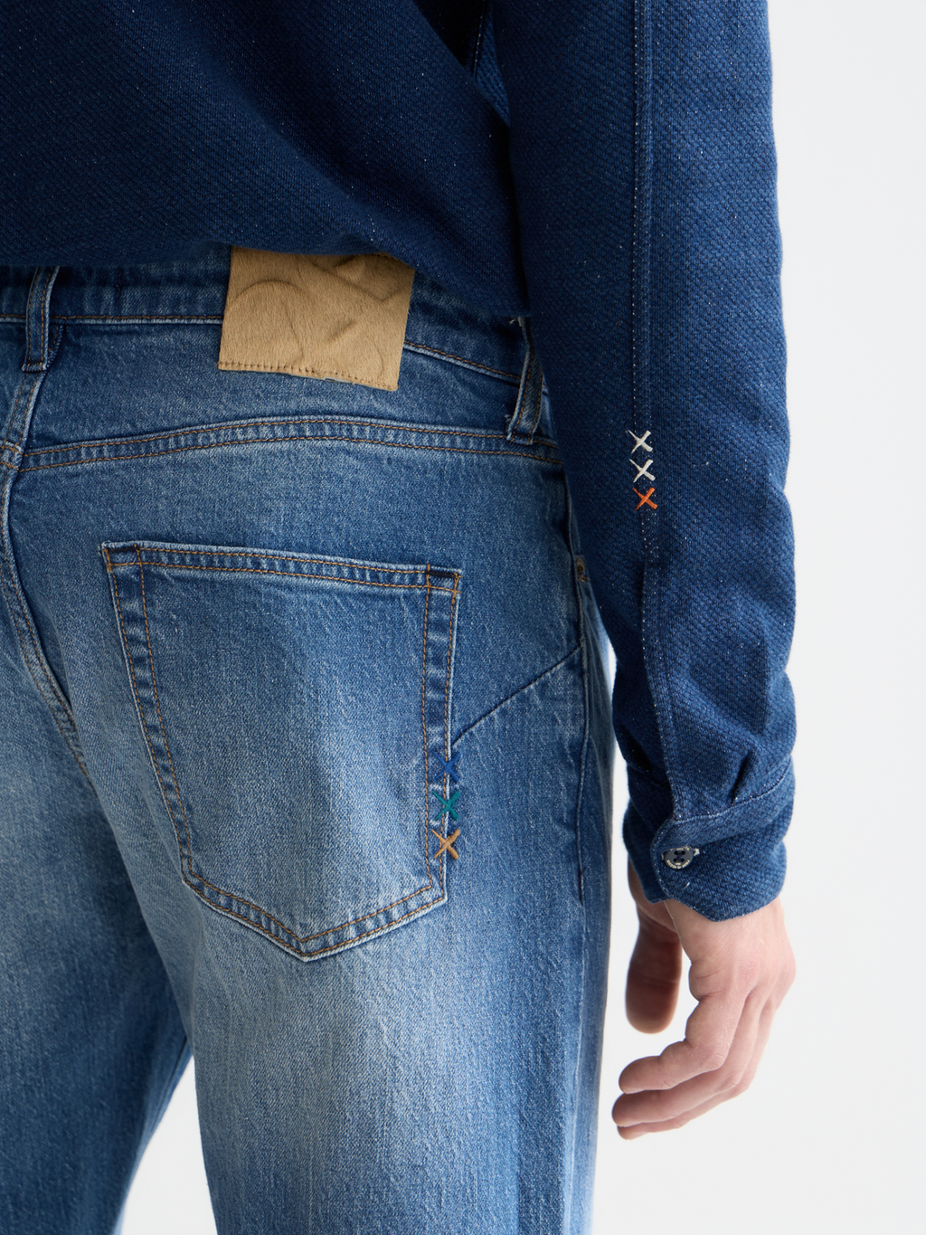 Zee straight-fit jeans - Texas Sun
