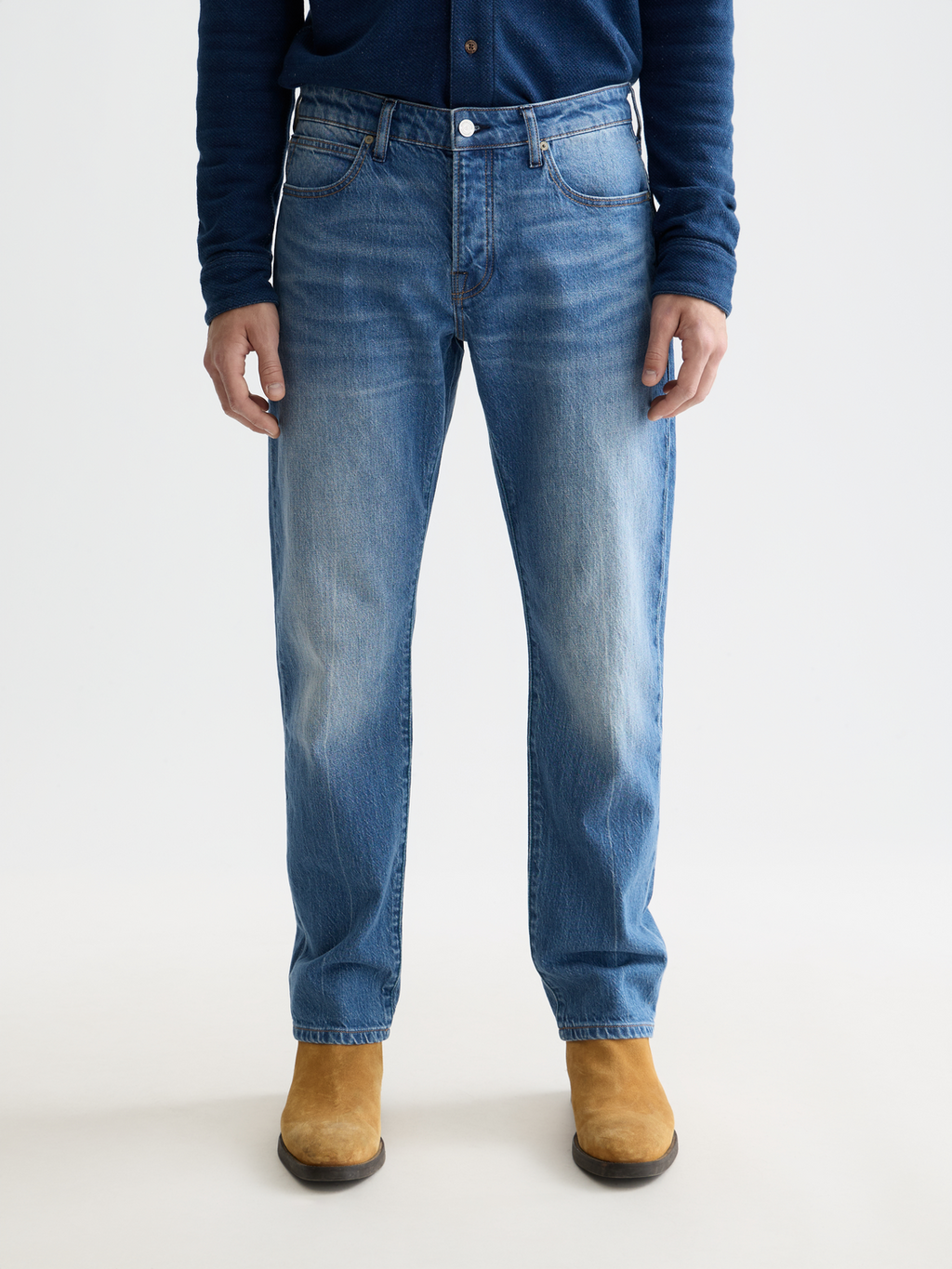 Zee straight-fit jeans - Texas Sun