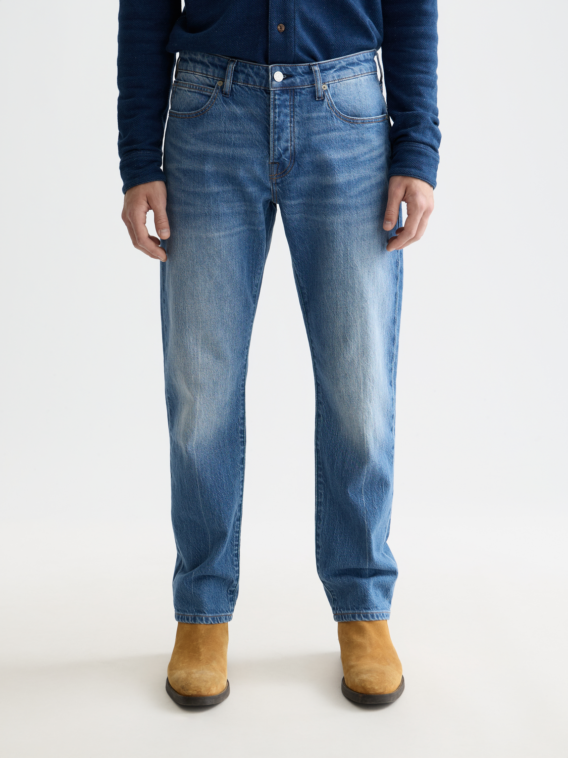 Zee straight-fit jeans - Texas Sun
