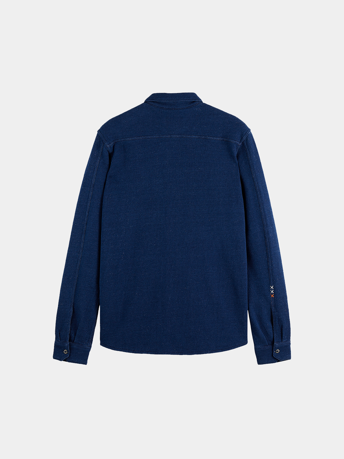 Washed indigo shirt - Indigo