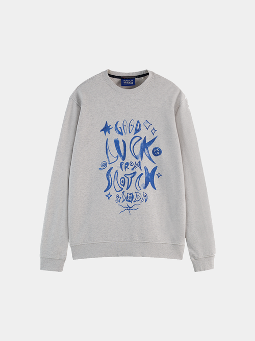 Artwork sweat - Grey Melange