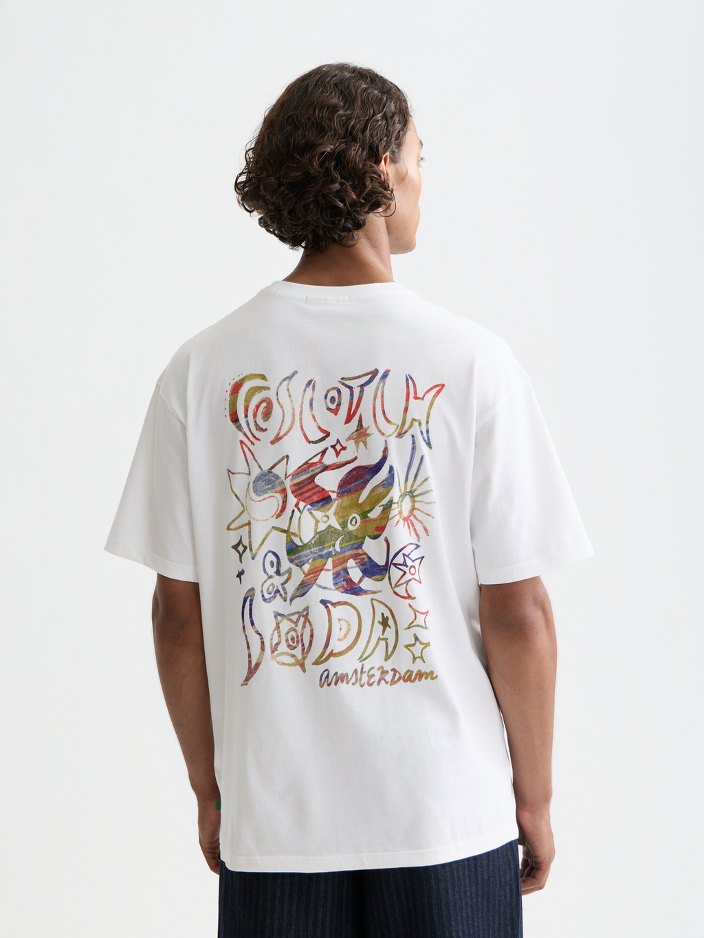 Scotch & Soda - Artwork t-shirt - Bright White 1