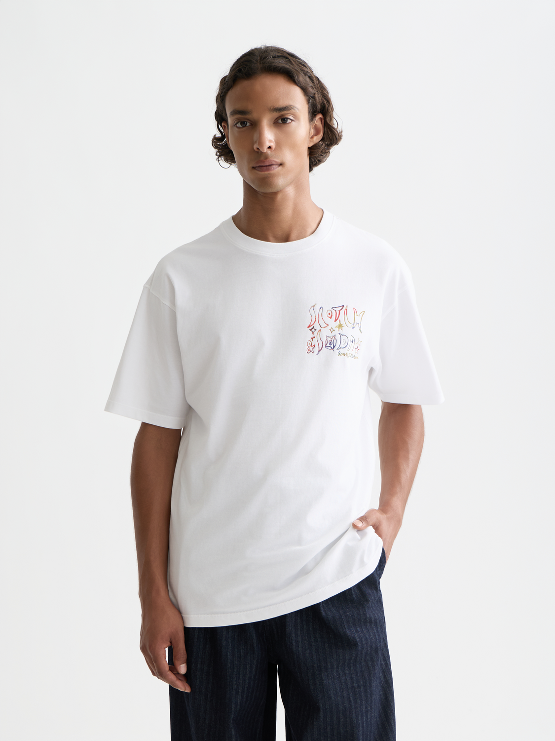 Scotch & Soda - Artwork t-shirt - Bright White 1