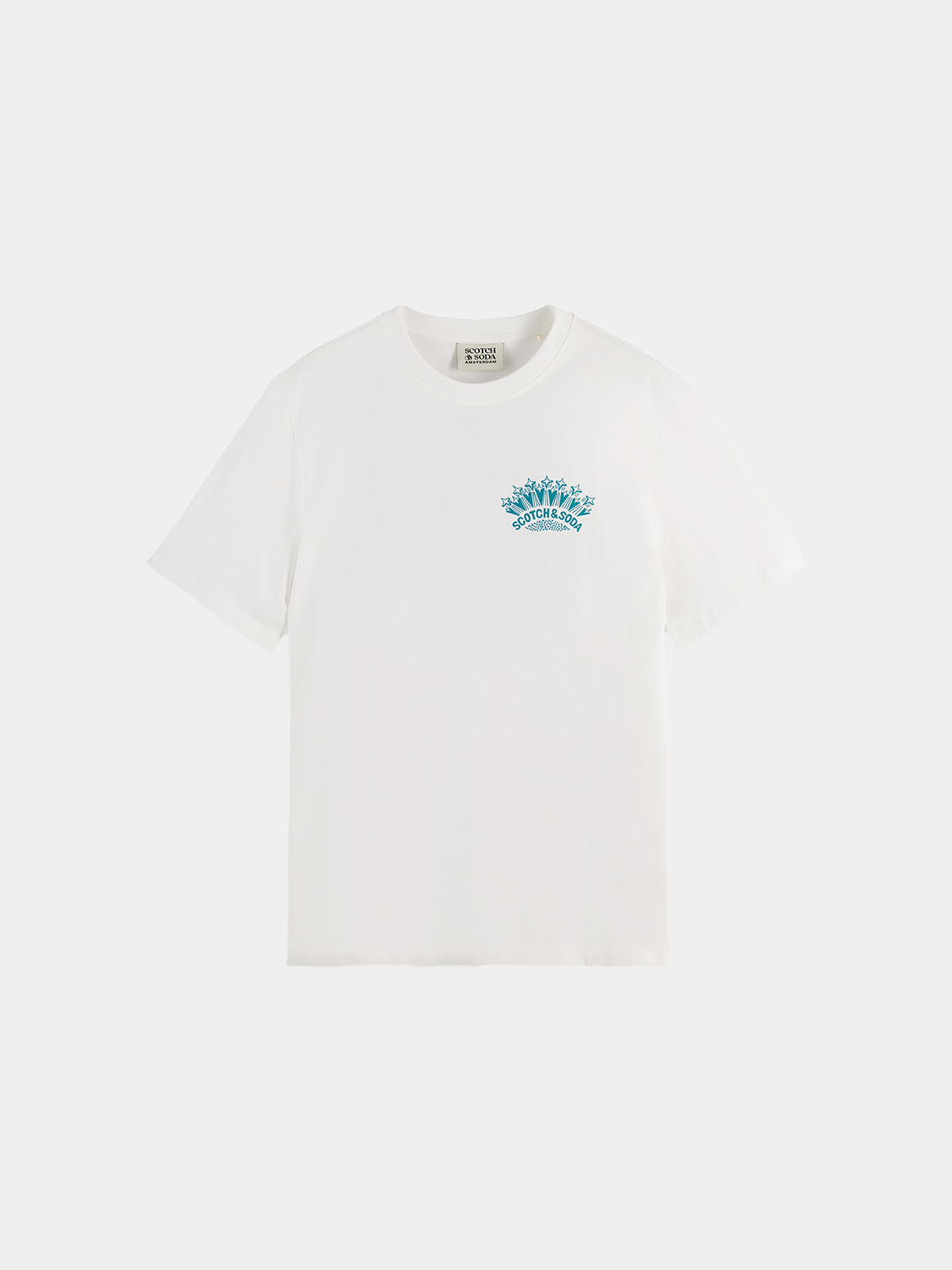 Scotch & Soda - Artwork t-shirt - Bright White 2