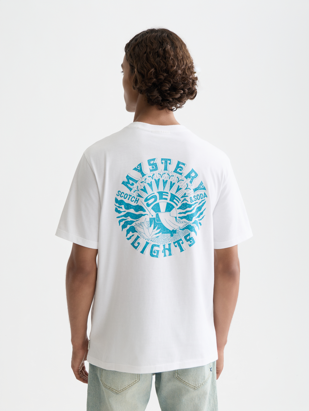 Scotch & Soda - Artwork t-shirt - Bright White 2