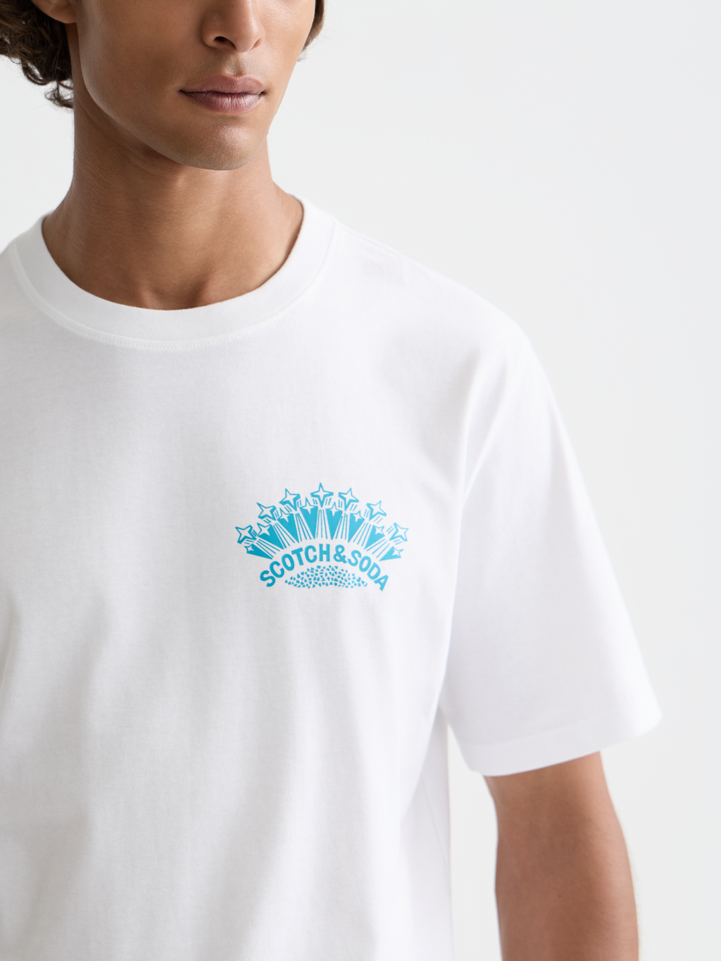 Scotch & Soda - Artwork t-shirt - Bright White 2