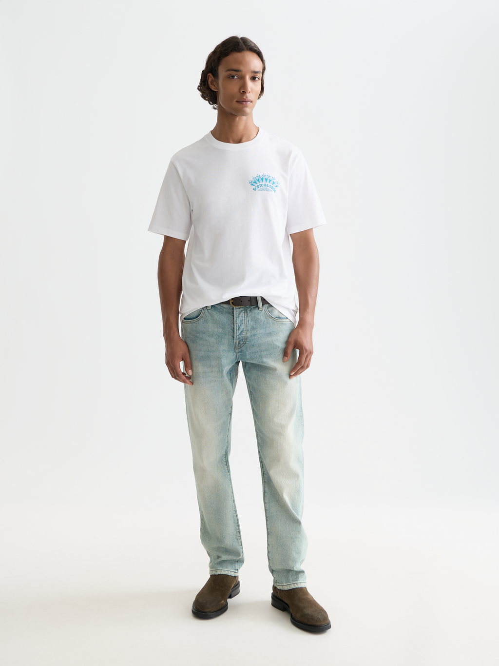 Scotch & Soda - Artwork t-shirt - Bright White 2